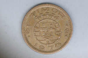 1970 - Portugese Timor - 50 Centavos Coin - VF