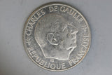 1988 - France - 1 Franc Coin - Charles de Gualle - VF