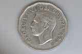 1950 - Canada - 5 Cent Coin - George VI Nickel - EF