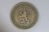 1962 - Czechoslovakia - 1 Koruna Coin - VG