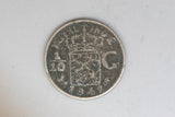 1942 - Dutch Indies - 1/10  Guilder Coin - VG