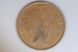 1949 - Ireland - 1/2 Penny Coin - F