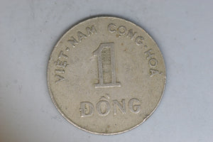 1964 - Vietnam - 1 Dong Coin - F