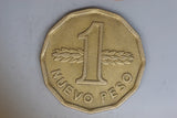 1976 - Uruguay - 1 Peso Coin - F