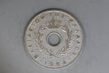 1954 - Greece - 10 Lepta Coin - F