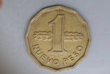 1976 - Uruguay - 1 Peso Coin - F