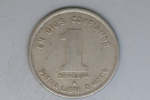 1973 - Nicaragua - 10 Cordoba Coin - F