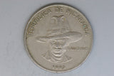 1973 - Nicaragua - 10 Cordoba Coin - F