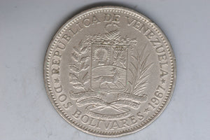 1987 - Venezuela - 2 Bolivares Coin - VF