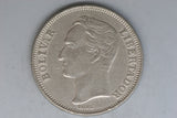 1987 - Venezuela - 2 Bolivares Coin - VF