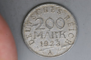 1923 - Germany - 200 Mark Coin - VF