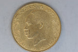 1977 - Tanzania - 20 Senti Coin - EF / Spots of Corrosion