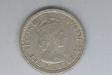 1975 - Mauritius - Quarter Rupee Coin - F