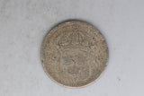 1918 - Sweden - 10 Ore Coin - G