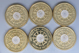 2022 - Australia 2 Dollar Coins * 6 - Frontline Workers - EF to aUNC