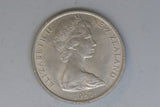 1967 - New Zealand - 10 Cent Coin - Shilling - gEF