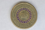 2013 - Australia - 2 Dollar Coin - Coronation - Purple - gVF