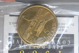 1988 - Australia - 5 Dollar Coin - Parliament House - Commonwealth Flip - UNC