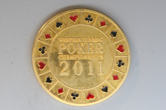 2011 - Perth, Australia - Western Classic Main Event Card Protector - Poker - EF