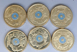 2021 - Australia 2 Dollar Coins * 6 - Ambulance Services - gEF / aUNC - Bulk