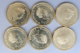 2021 - Australia 2 Dollar Coins * 6 - Ambulance Services - gEF / aUNC - Bulk