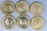 2022 - Australia 2 Dollar Coins * 6 - Socceroos - gEF / aUNC - Bulk