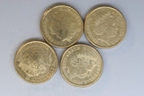 2019 - Australia 2 Dollar Coins * 4 - Mr Squiggle Full Set - gVF