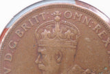 1920 - I - Australian Penny - Double Dot - Pitted & Cleaned - aF