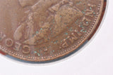 1920 - I - Australian Penny - Double Dot - Pitted & Cleaned - aF