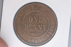 1923 - Australian Penny - aEF / Problem Coin