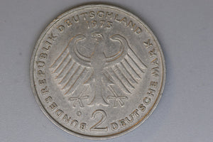 1973 - D - Germany - 2 Deutsche Mark - VF