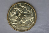 2008 - Australian 1 Dollar Coin - $1 - Mob of Roos - aUNC