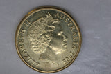 2008 - Australian 1 Dollar Coin - $1 - Mob of Roos - aUNC