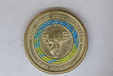 2018 - Australian 2 Dollar Coin - Commonwealth Games - Mascot - Blue - EF