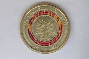 2018 - Australian 2 Dollar Coin - Commonwealth Games - Red  - EF/gEF