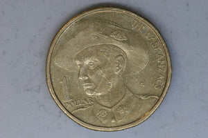 1999 - Australia - 1 Dollar Coin - The Last ANZACs - VF