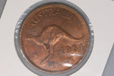 1964 - M - Australia Penny - Almost perfect Obverse - UNC