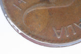 1941 - Australia Penny - K.G  - Dot below G - (R5) - gF