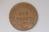 1922 - L - Australian Penny - VF / Verdigris