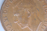 1950 - Y. - Australian Penny - EF / Tiny spots of Verdigris