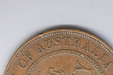 1923 - Australian Penny - Four Diecracks - aVF