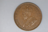 1924 - L - Australian Penny - Multiple Diecracks - VF