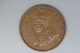 1927 - L - Australian Penny - gVF / Spots of Verdigris