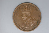 1924 - L - Australian Penny - VF / Spots of Verdigris