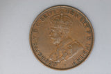 1926 - Australian Penny - aVF / Verdigris