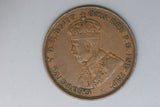 1928 - Australian Penny - Open '2' & '8' - VF / Grotty