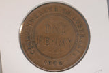 1922 - I - Australia Penny - India Mint - F