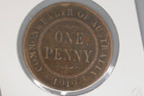 1919 - Australia Penny - No Dot - F