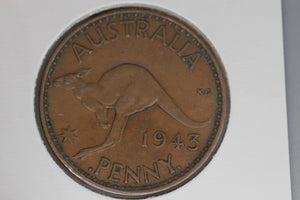 1943 - I - Australia Penny - VF