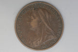 1897 - Penny - UK - Great Britain - aVF